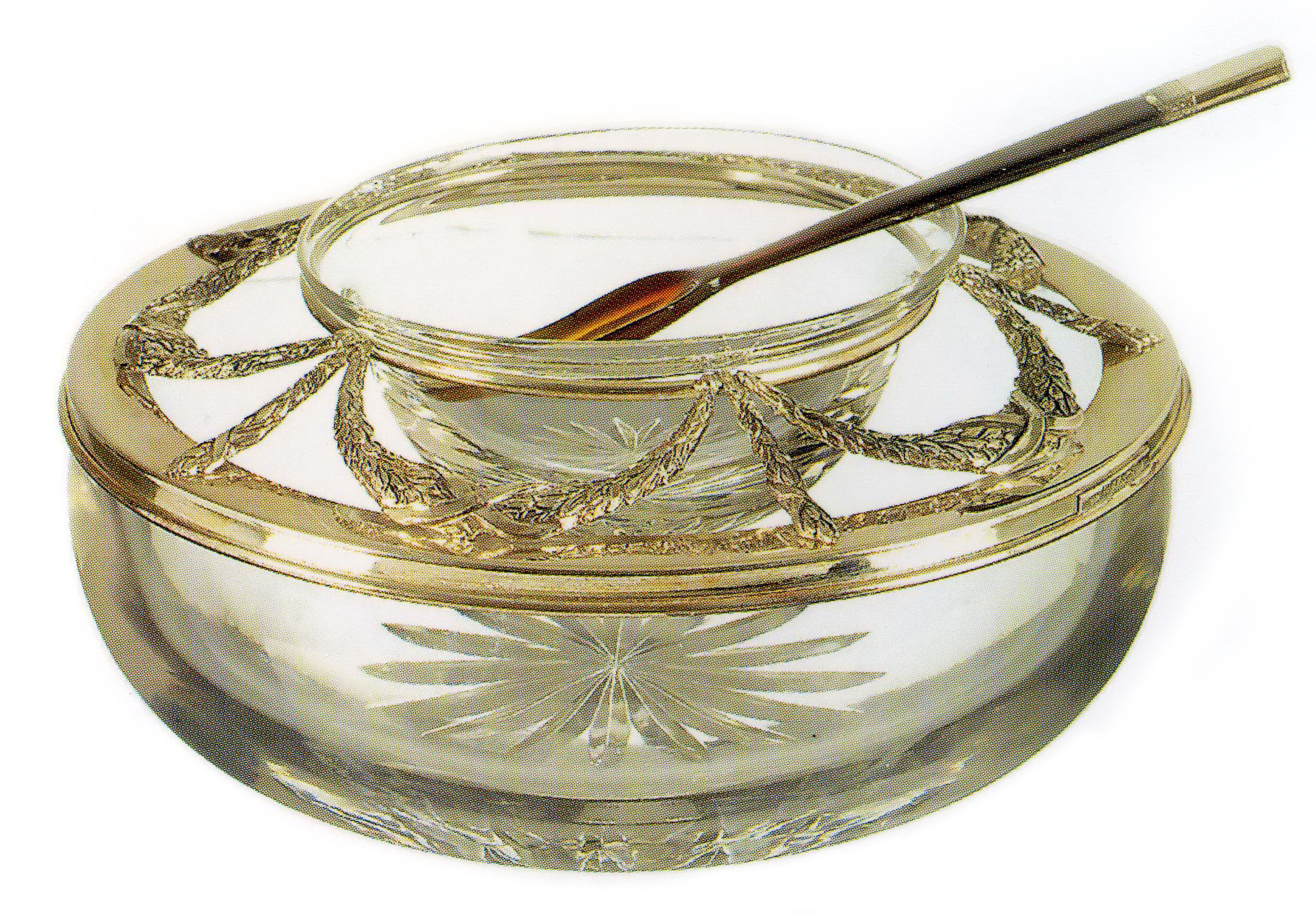 Икорница "Garland" FABERGE