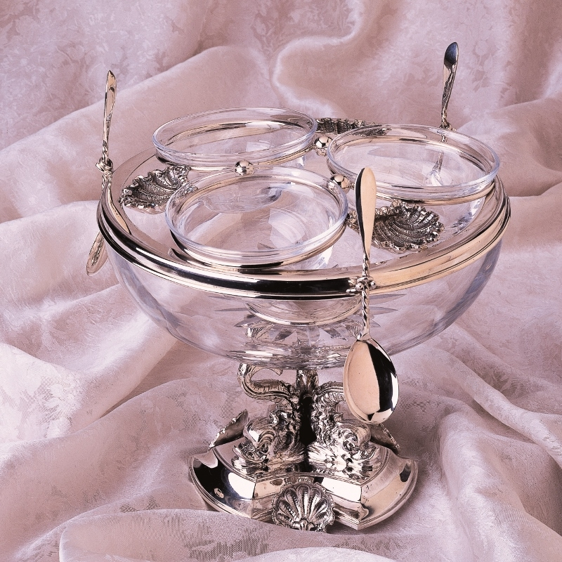 Икорница "Tripple" FABERGE