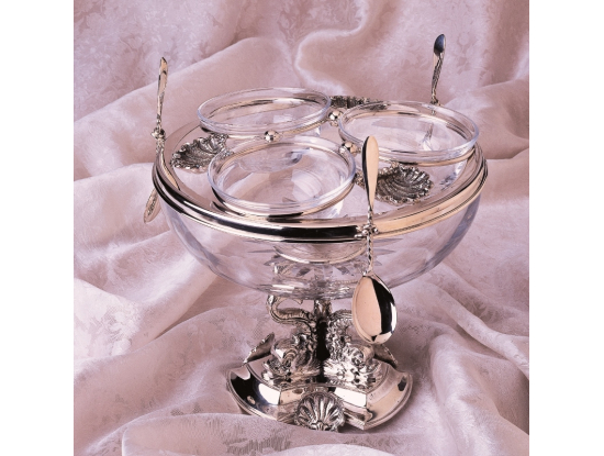 Икорница "Tripple" FABERGE