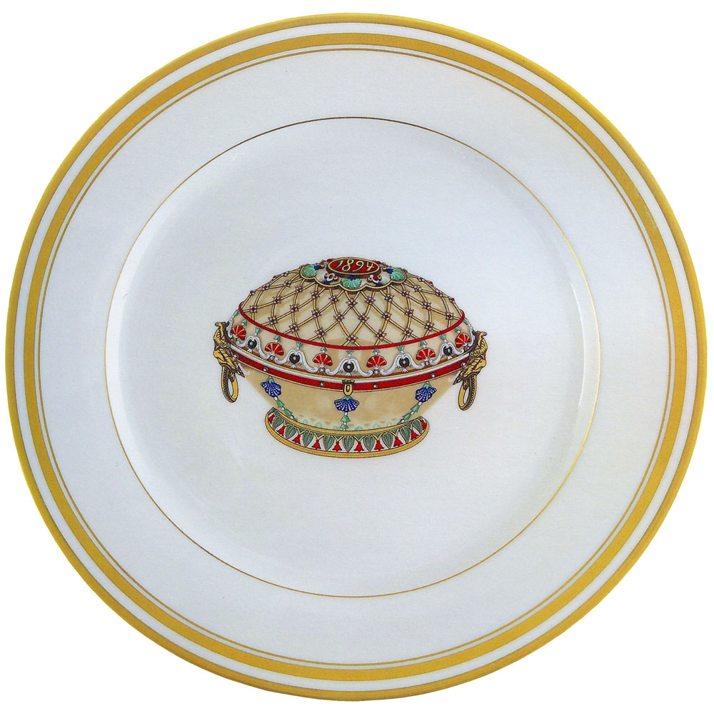 Десертная тарелка FABERGE