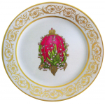 Подарочная тарелка FABERGE