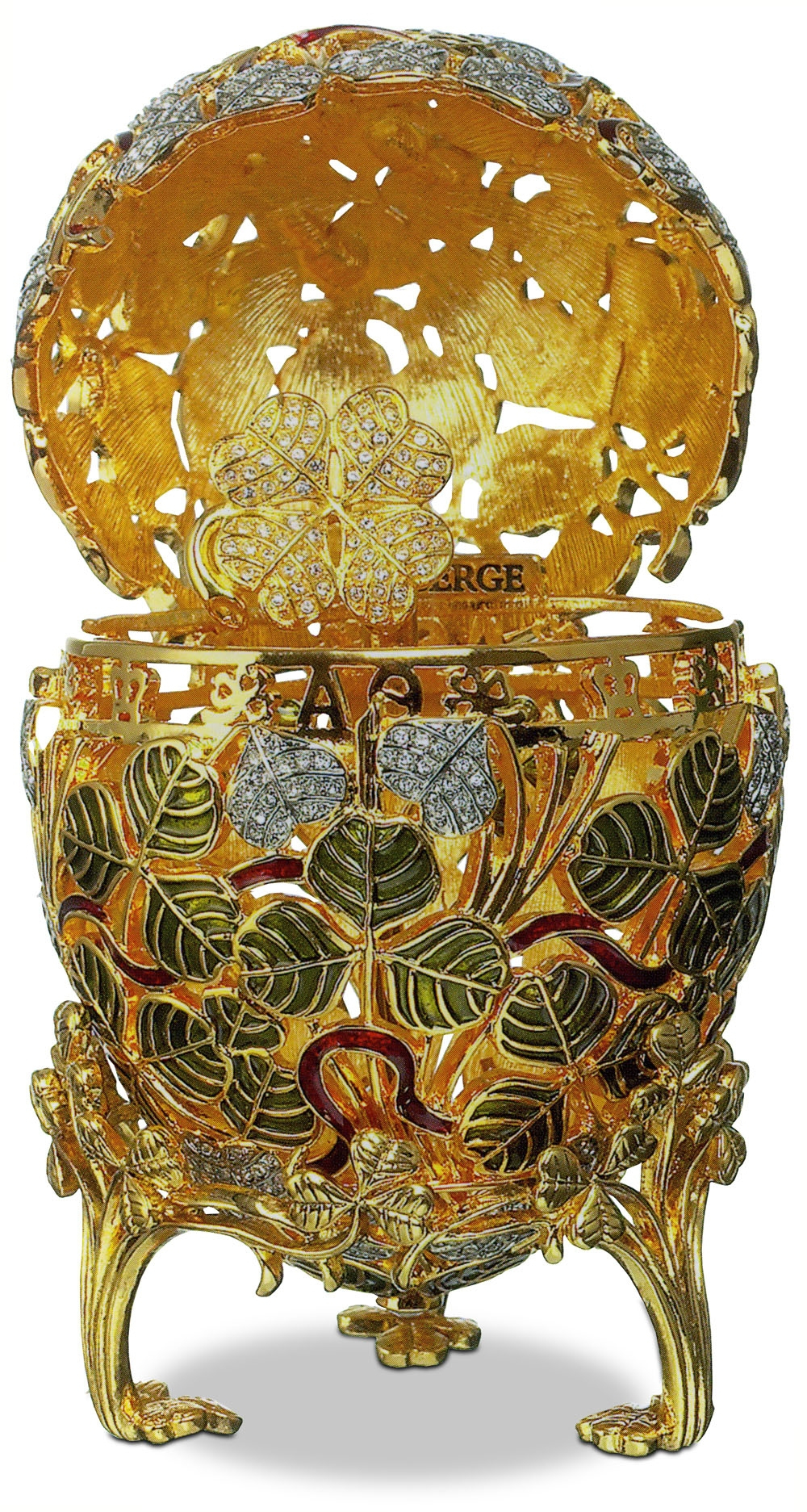 Яйцо "Клевер" FABERGE