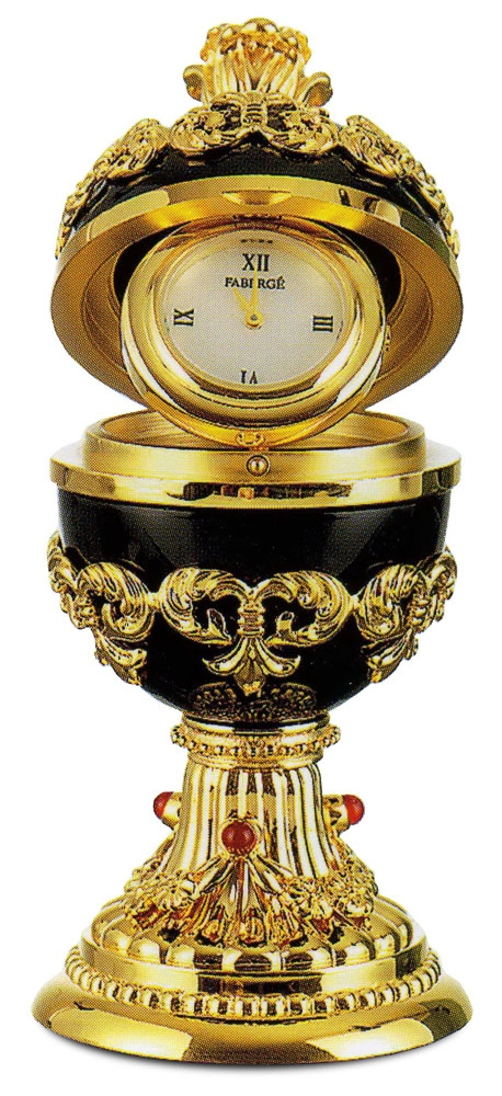 Яйцо с часами FABERGE