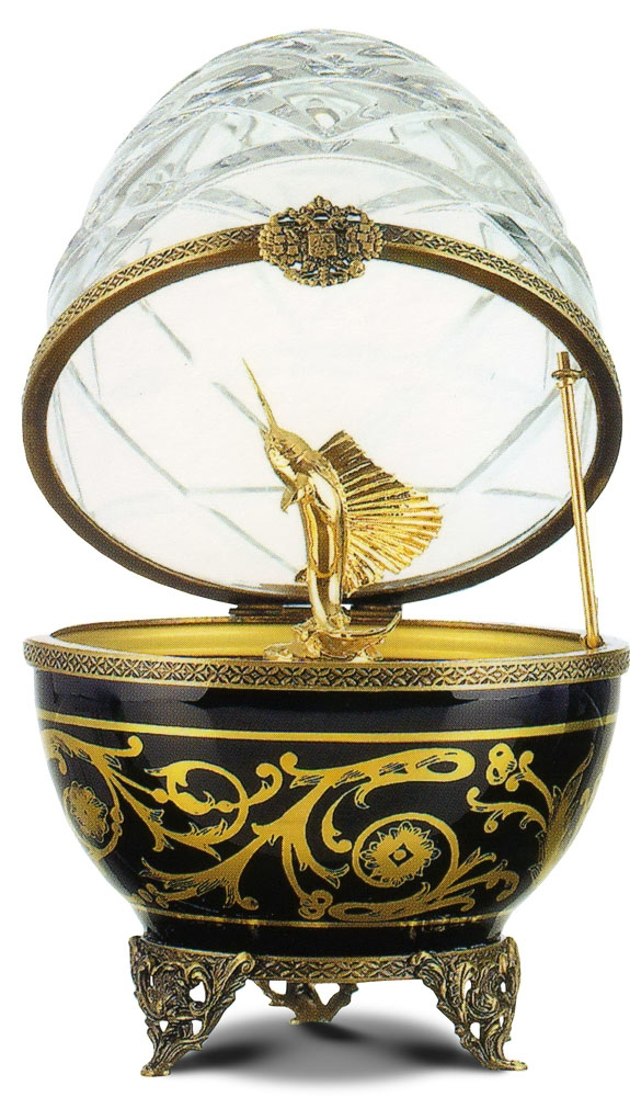 Яйцо "Рыба-меч" FABERGE