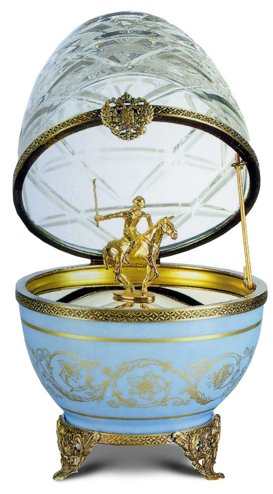 Яйцо "Игрок в поло" FABERGE