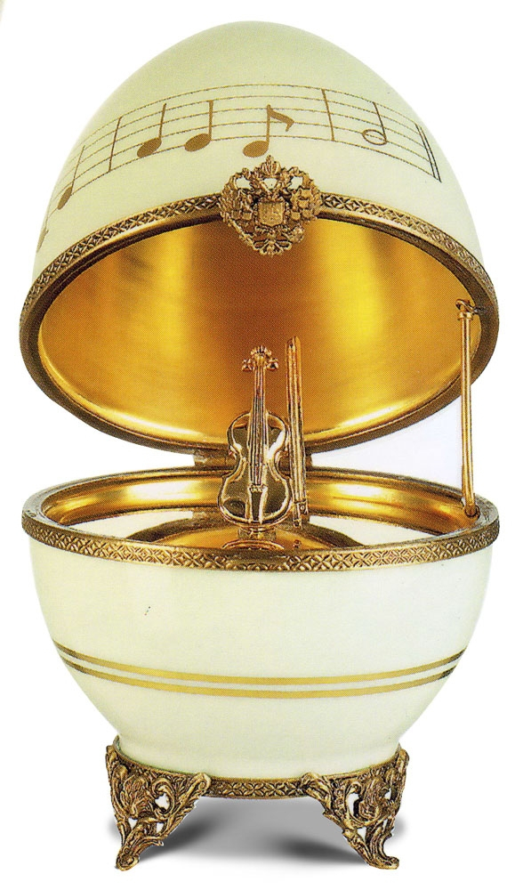 Яйцо "Скрипка Страдивари" FABERGE