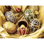 Яйцо "Бутон розы" FABERGE