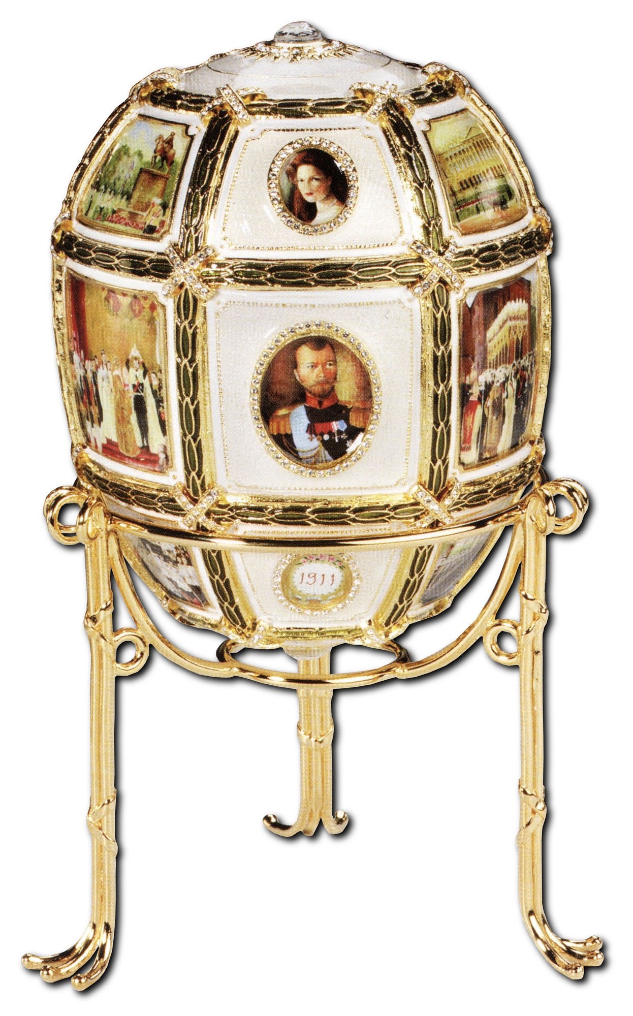 Яйцо "Пятнадцатая Годовщина" FABERGE