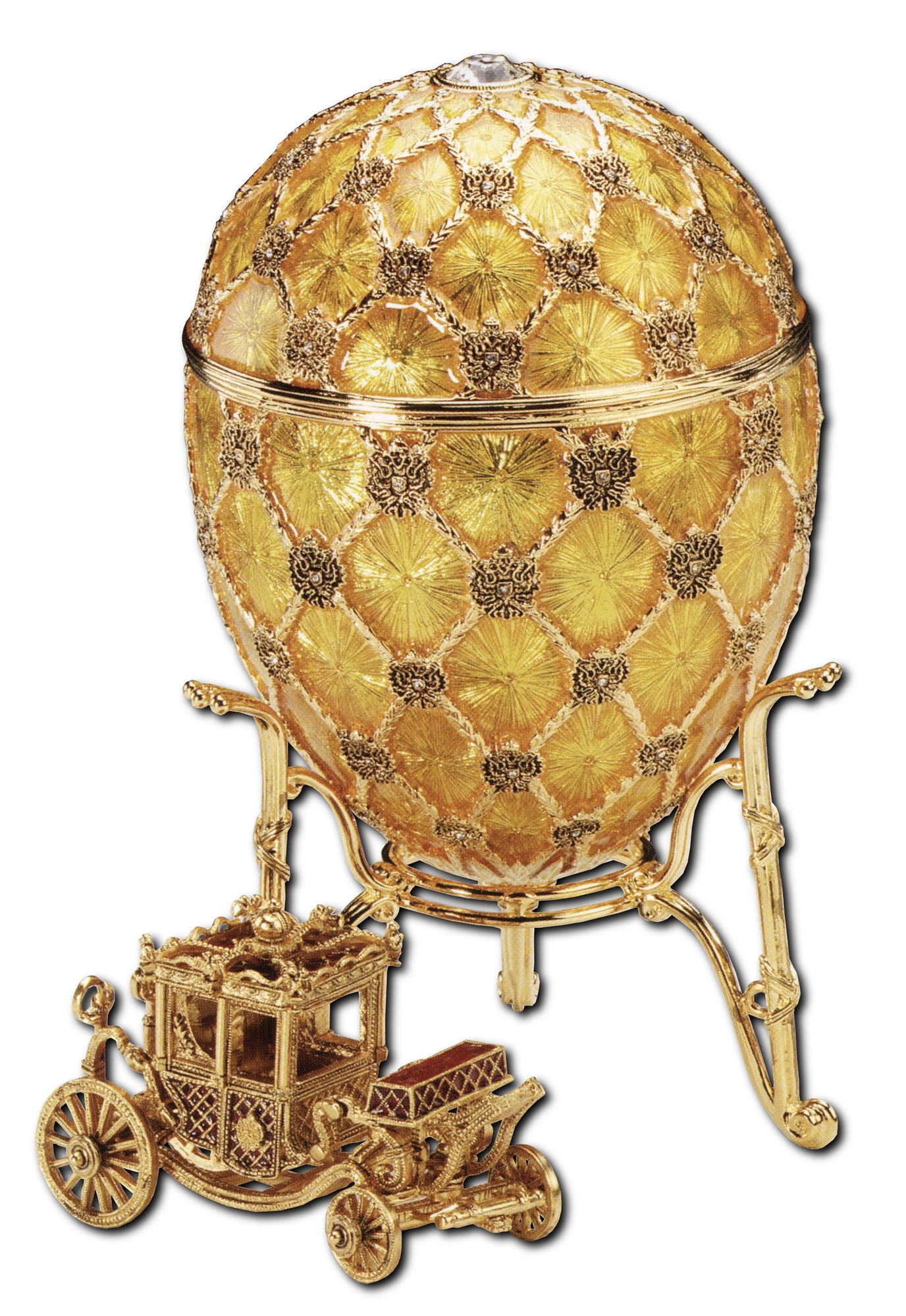 Яйцо "Коронация" FABERGE
