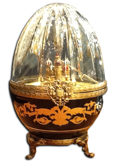 Яйцо музыкальное "Собор Василия Блаженного" FABERGE
