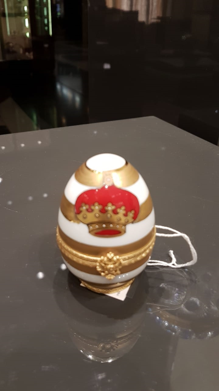 Яйцо "Корзина с цветами"  FABERGE