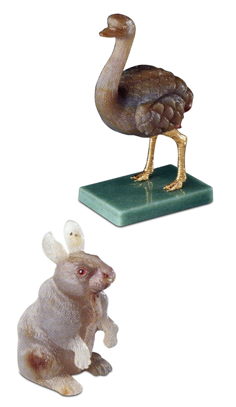 Статуэтка "Страус" FABERGE