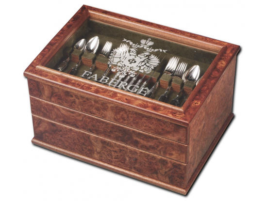 Шкатулка для столового серебра  FABERGE