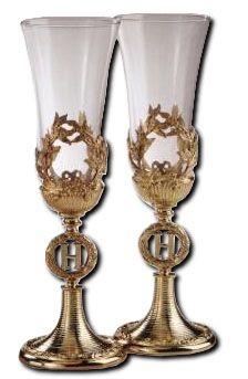 Набор свадебный "Queen of Denmark"  FABERGE
