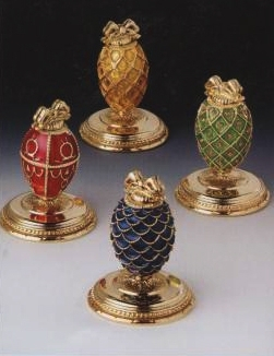Набор из 4-х подставок для визиток "Imperial Place" FABERGE