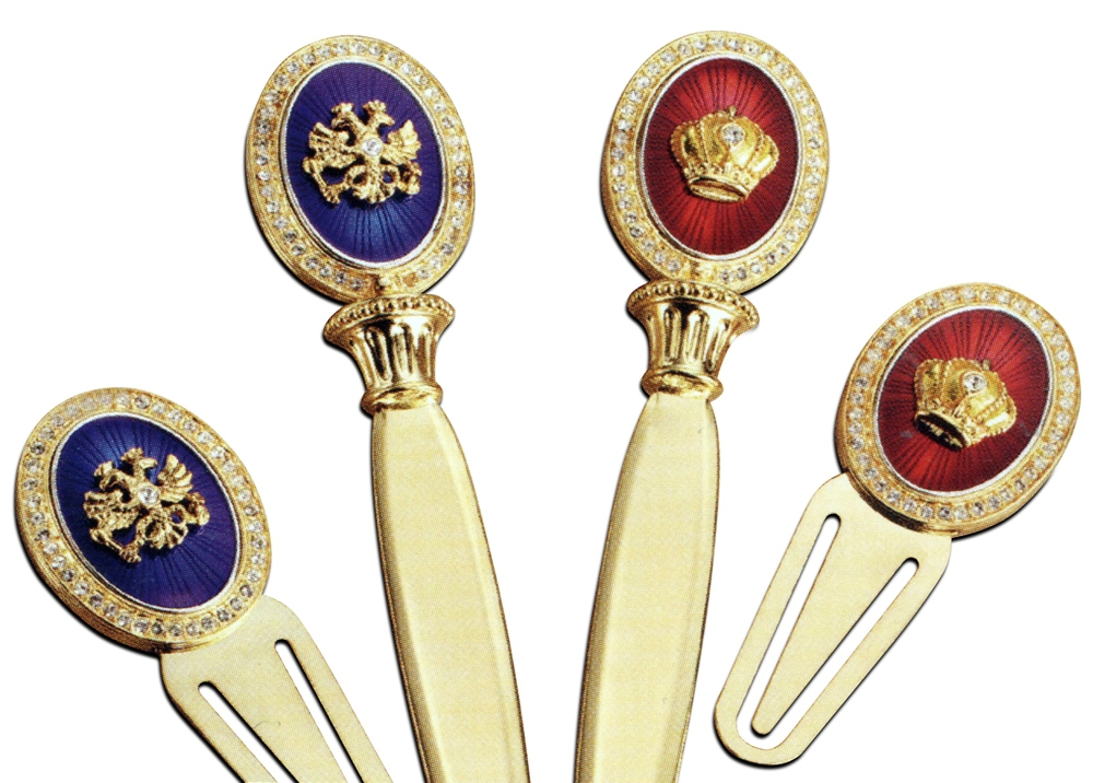 Нож для писем "Crown" FABERGE