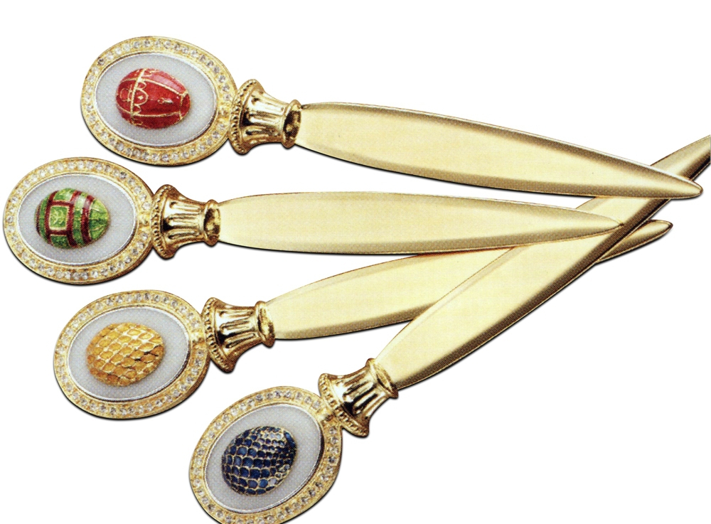 Нож для писем "Rosebud" FABERGE