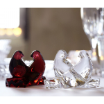 Статуэтка "Голуби красные" Baccarat