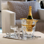 Ведро для шампанского с золотым декором "Harcourt" Baccarat