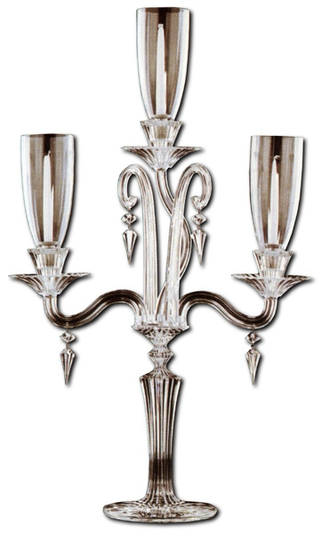 Подсвечник на три свечи Baccarat