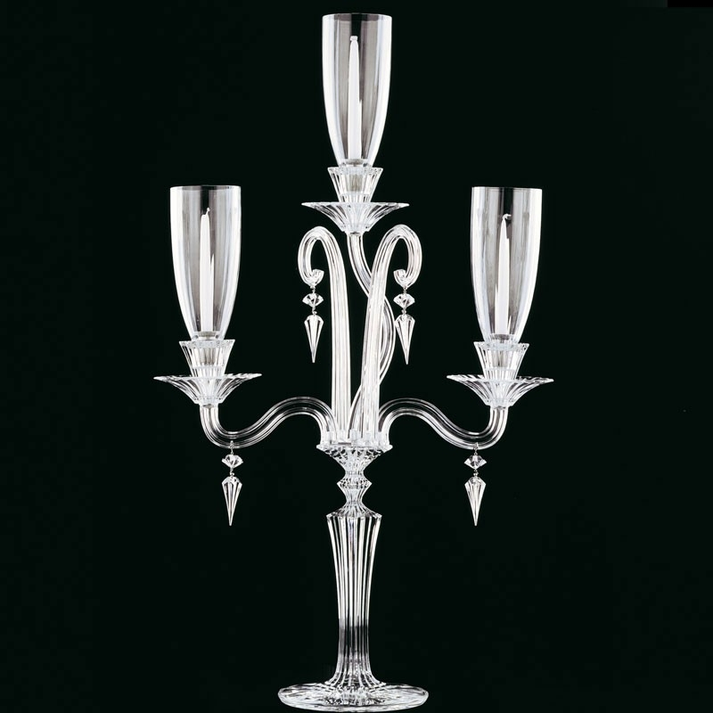 Подсвечник на три свечи Baccarat