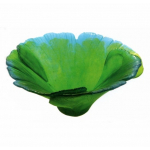 Ваза для фруктов "Ginkgo" зеленая Daum