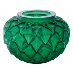 Ваза для цветов зелёная средняя "Languedoc" LALIQUE