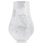 Ваза для цветов белая "Ombelles" LALIQUE