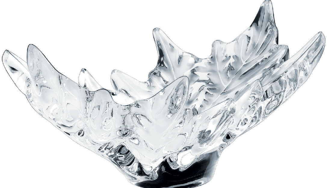 Ваза для фруктов "Champs-Elysees" прозрачная LALIQUE