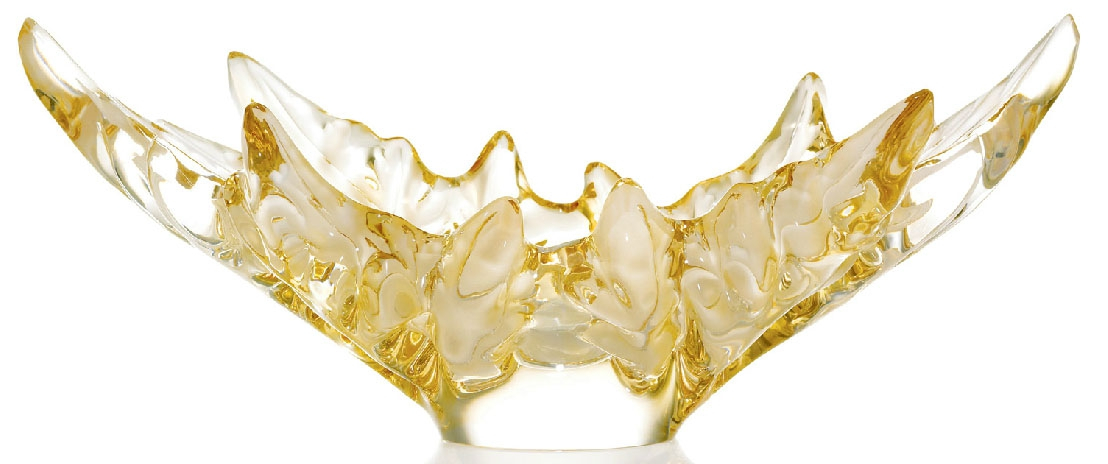Ваза для фруктов "Champs-Elysees" золотая LALIQUE