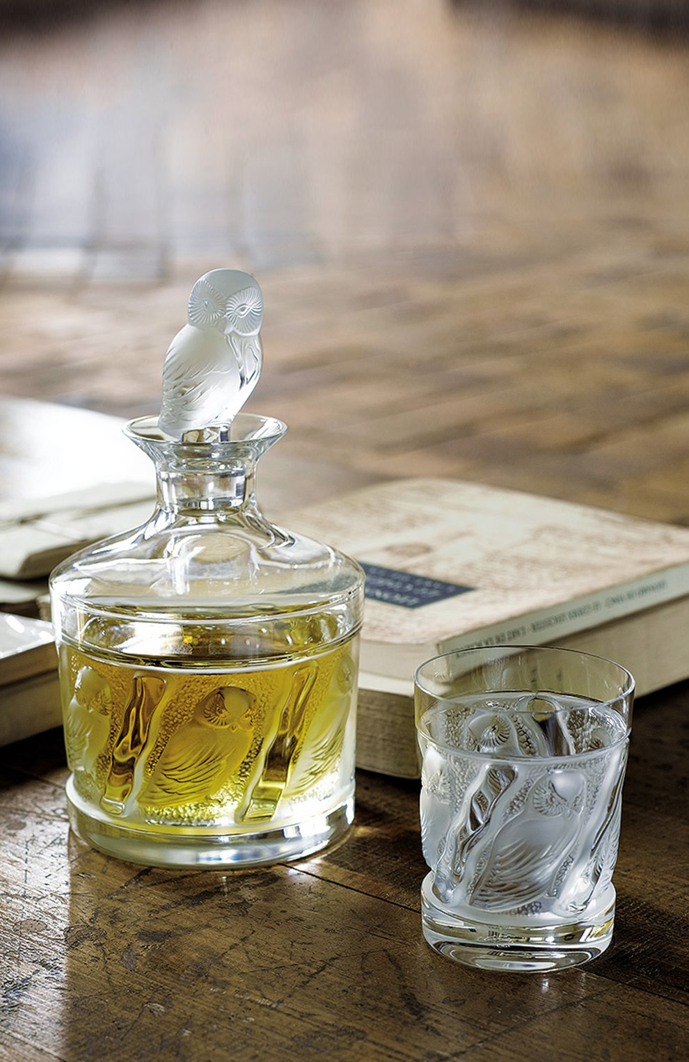 Штоф для виски "Owl" LALIQUE