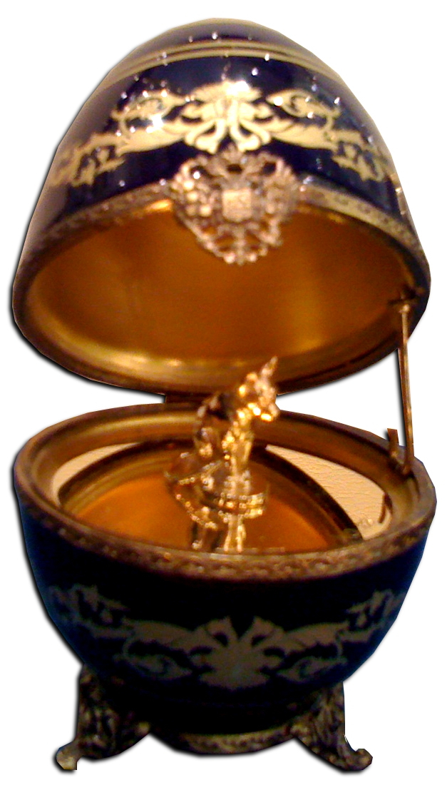 Яйцо "Кошка" Faberge