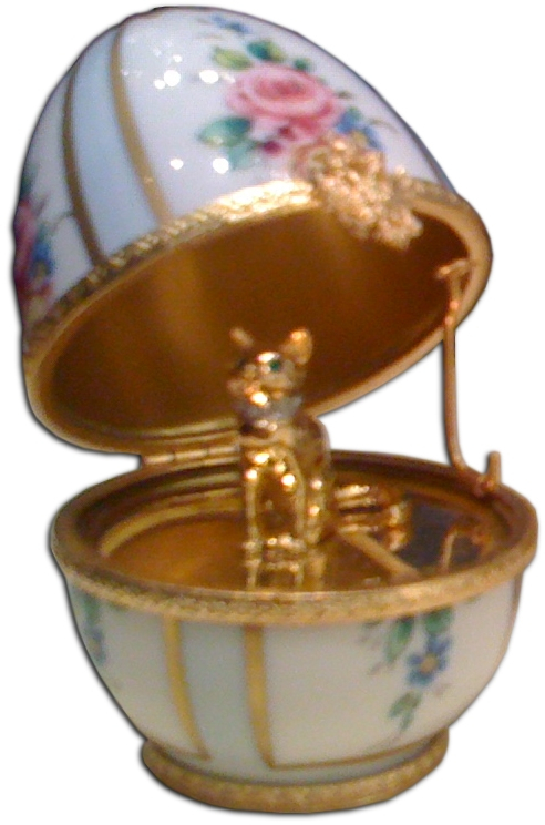 Яйцо "Кот" Faberge