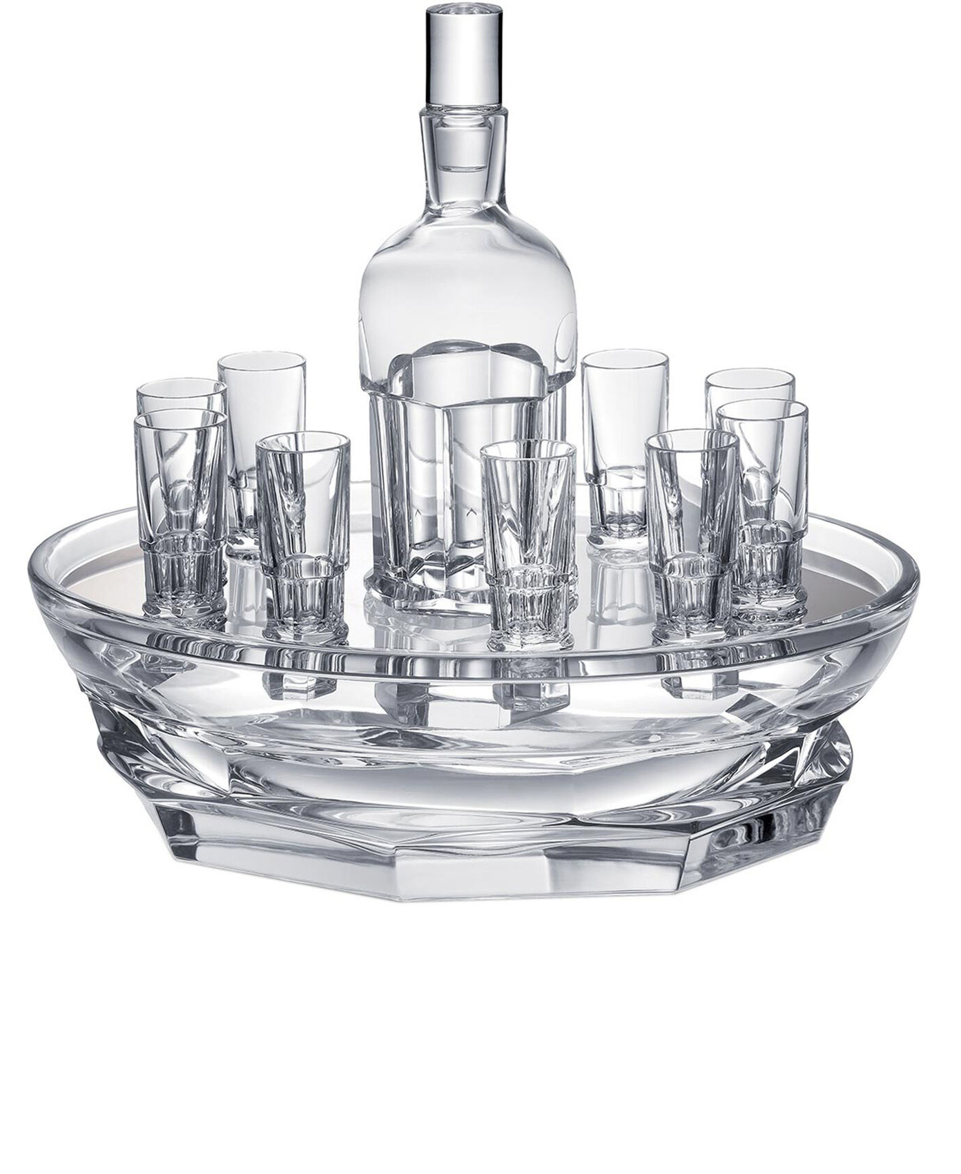 Набор для водки на 10 персон "HARCOURT ABYSSE" Baccarat