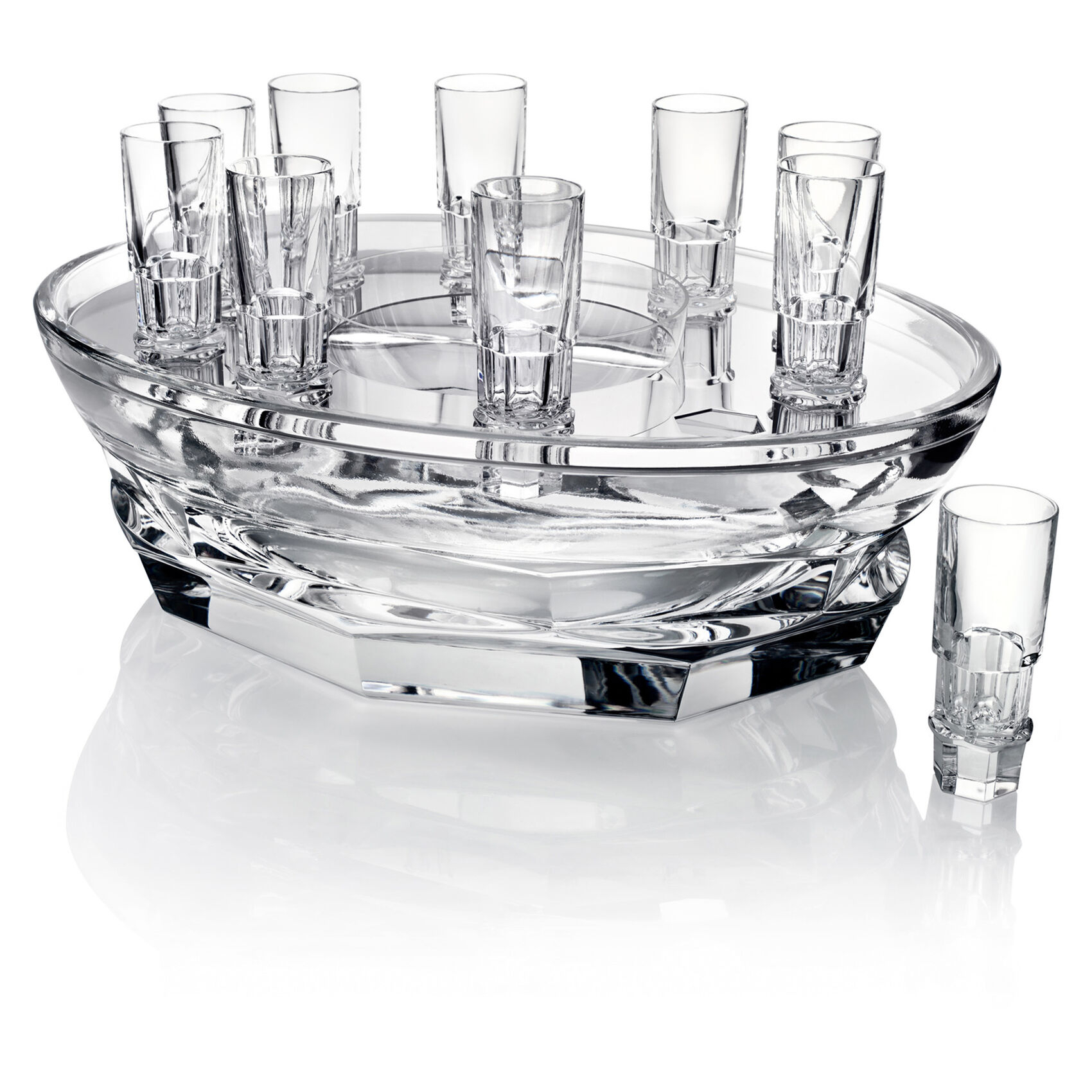 Набор для водки на 10 персон "HARCOURT ABYSSE" Baccarat