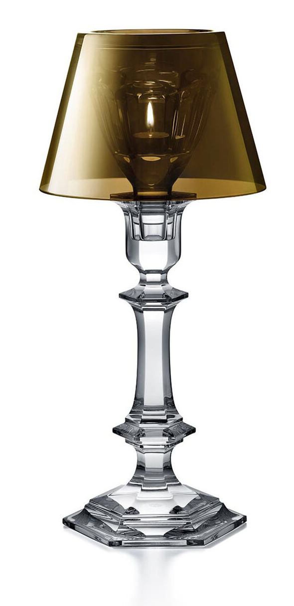 Подсвечник золотой "Our Fire Harcourt" Baccarat