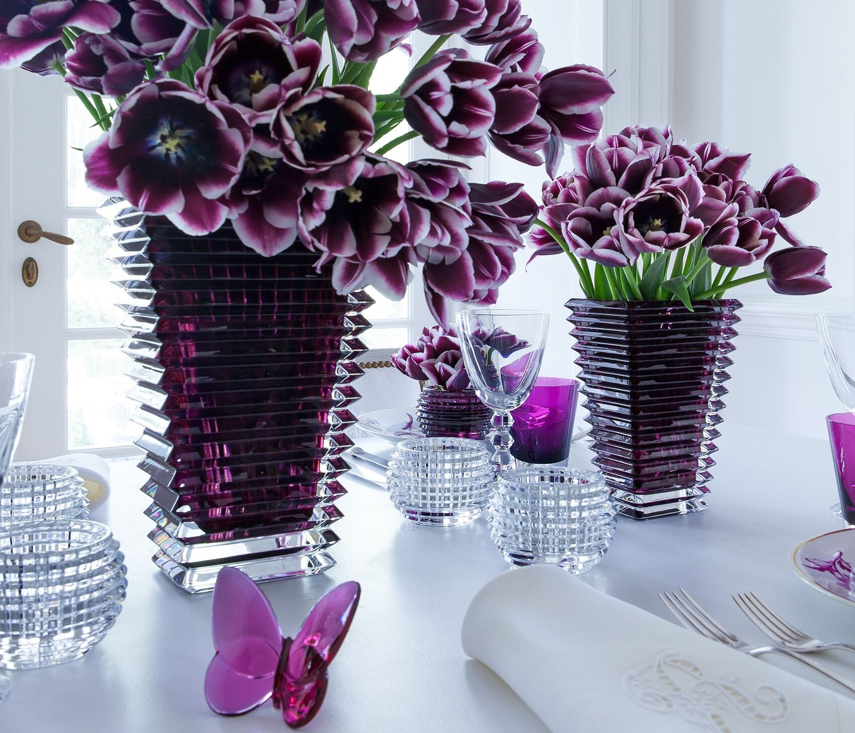 Статуэтка "Бабочка Peony" Baccarat