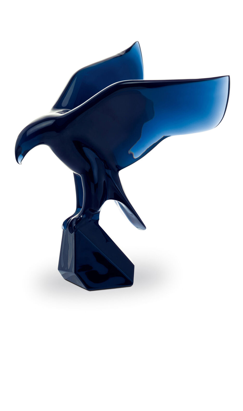 Статуэтка орёл синий "Aigle Midnight" Baccarat