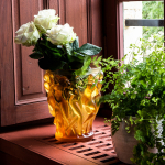 Ваза для цветов коричневая "Bacchantes" Lalique