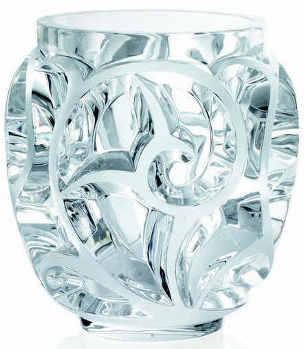 Ваза для цветов прозрачная "Tourbillons" Lalique
