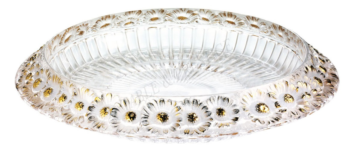 Ваза для фруктов "Marguerites" Lalique