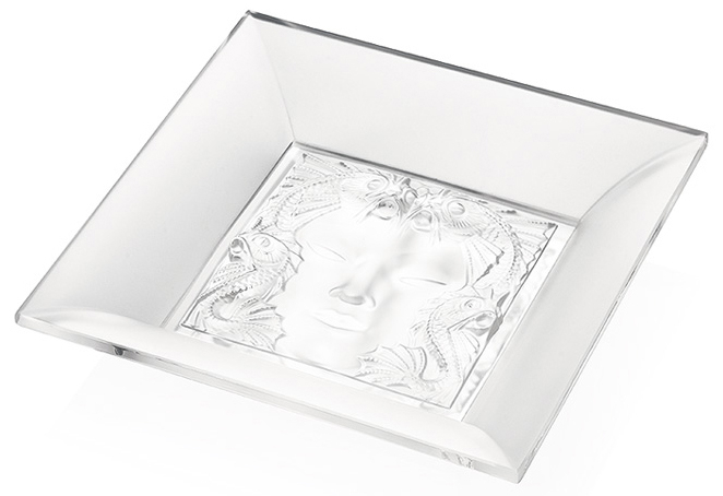 Декоративное блюдо "Masque De Femme" среднее Lalique