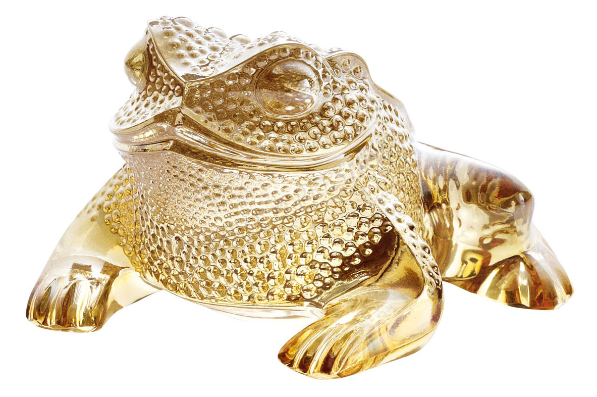 Статуэтка "Лягушка Gregoire" золотая Lalique