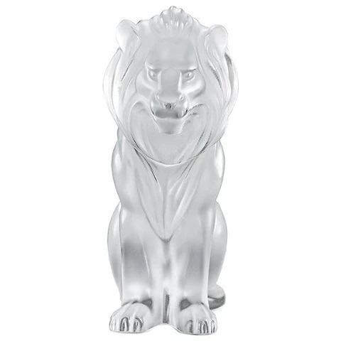 Статуэтка "Лев Bamara" прозрачный Lalique