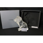Статуэтка "Лев Bamara" прозрачный Lalique