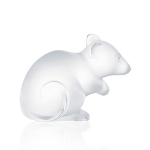 Статуэтка "Мышка" прозрачная Lalique