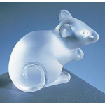 Статуэтка "Мышка" прозрачная Lalique