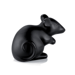 Статуэтка "Мышка" черная Lalique