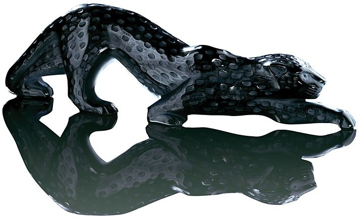 Статуэтка "Пантера Zeila" чёрная Lalique - Лимитированная коллекция
