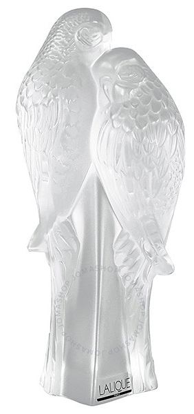 Статуэтка "Два попугая" прозрачная Lalique